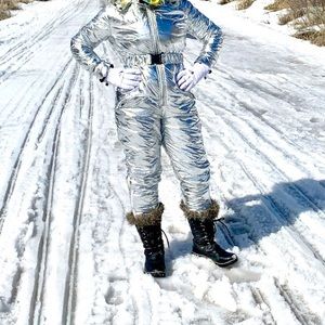 Metallic Snowsuit